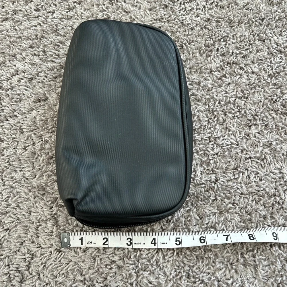 Tech Black Tech Travel Organizer Case Pouch Bag trapper keeper Zipper‎ Pockets